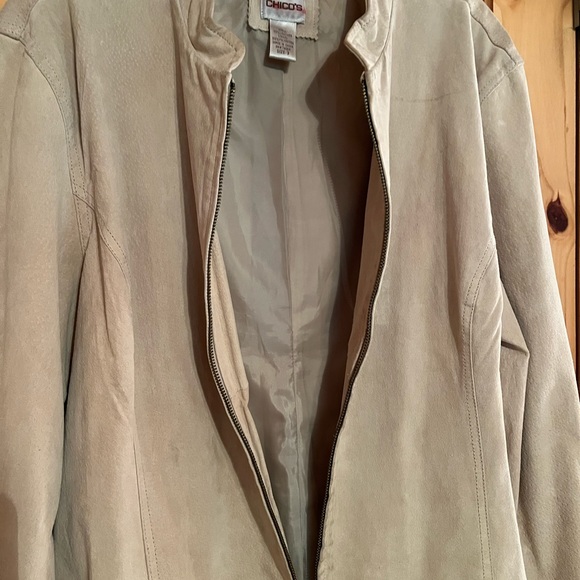 Suede jacket by Chico xl - Picture 2 of 6